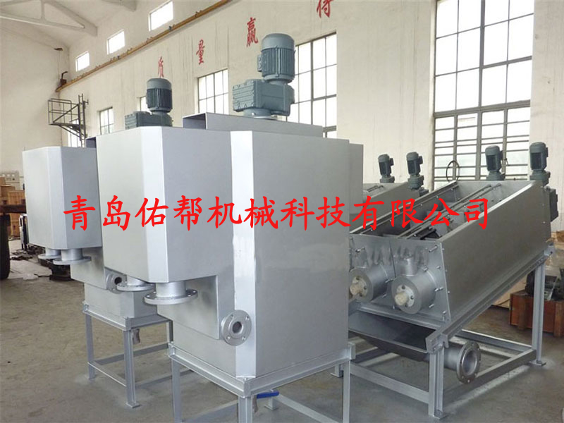 漲知識：疊螺脫水機比傳統(tǒng)污泥機的優(yōu)勢是什么?